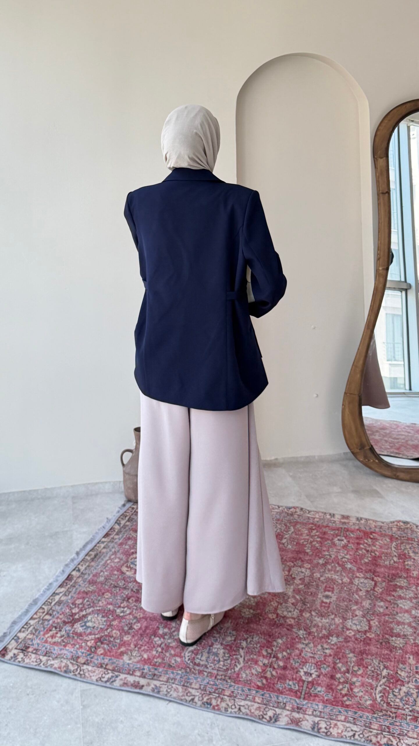 Lisa Blazer Ceket – Lacivert