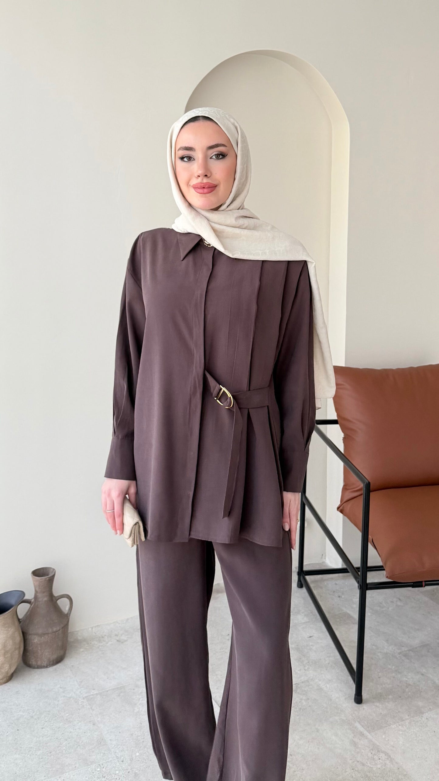 Rasha Modal Takım – Kahve