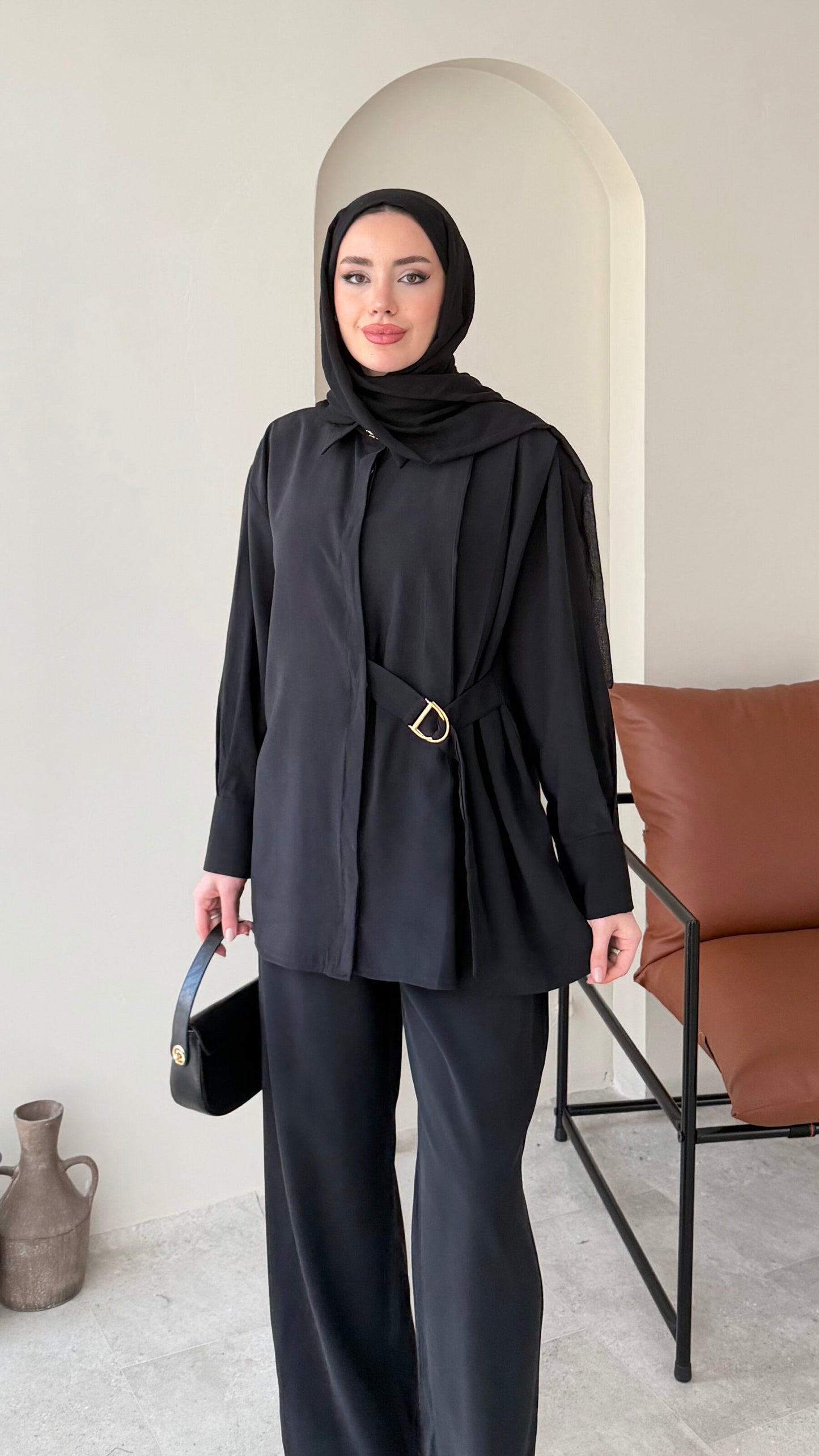 Rasha Modal Takım – Siyah