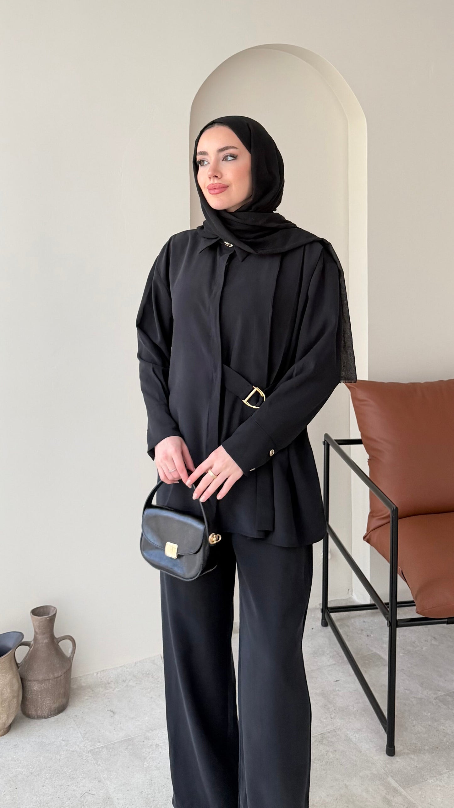 Rasha Modal Takım – Siyah