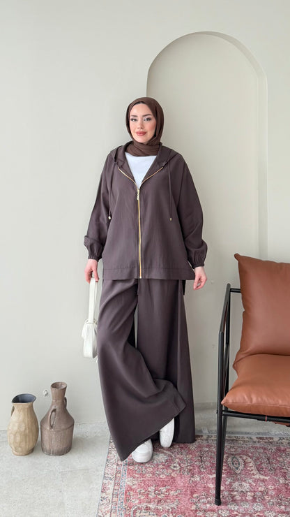 Tulya Tensel Takım – Kahverengi