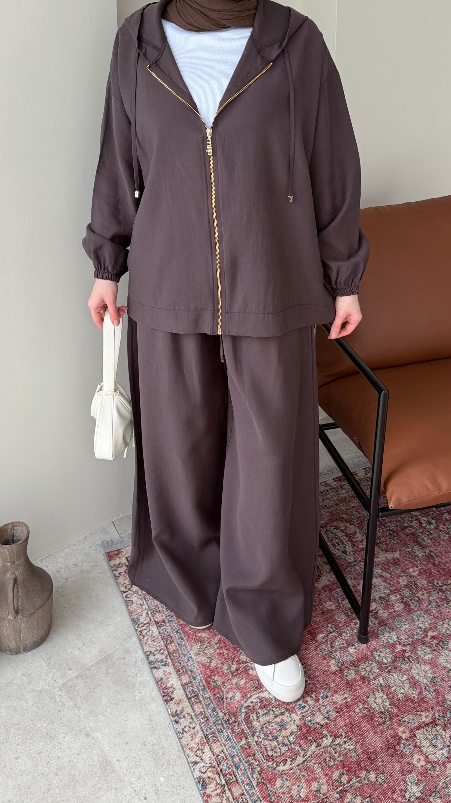 Tulya Tensel Takım – Kahverengi