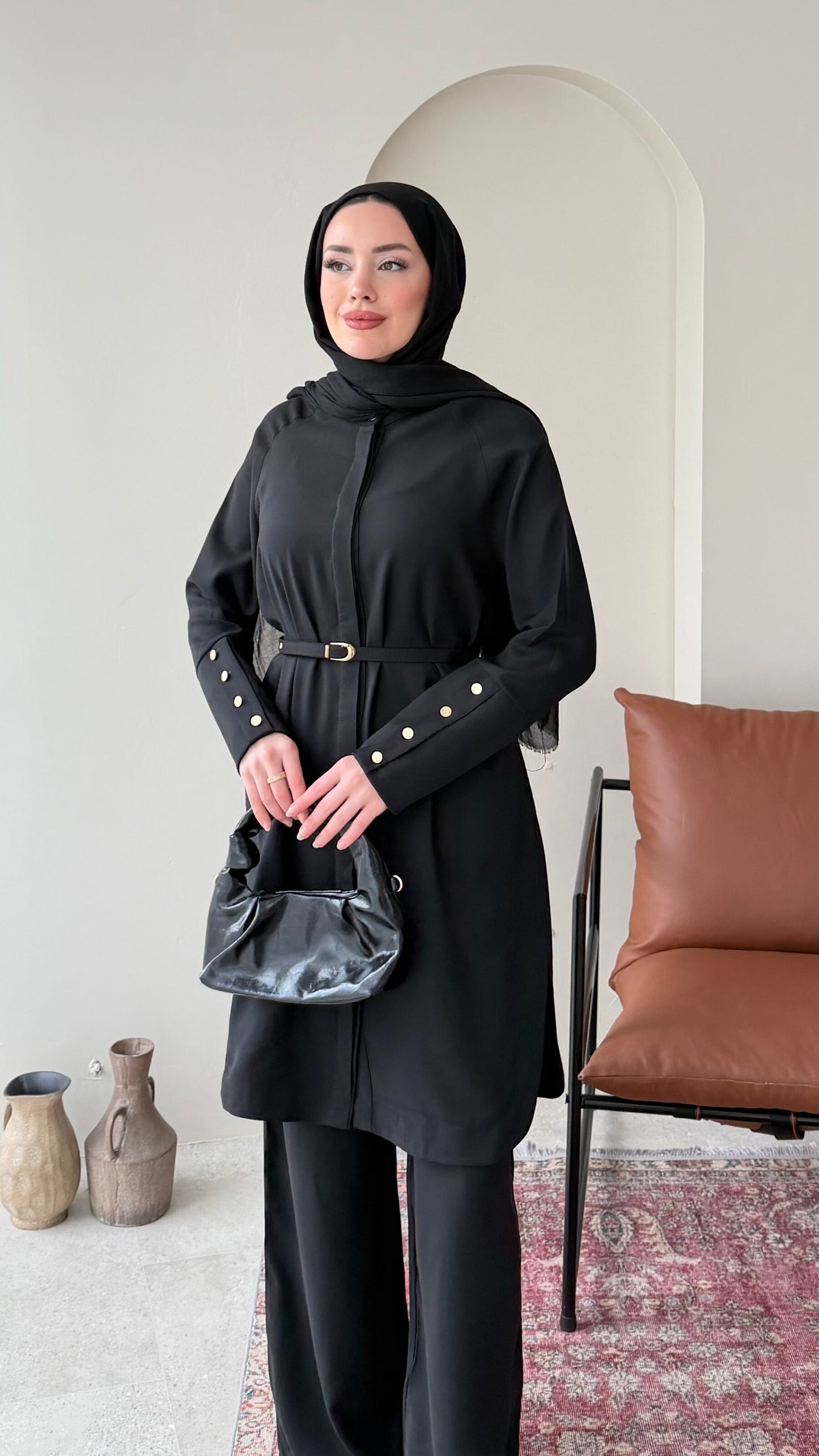 Bade Kemerli Takım – Siyah