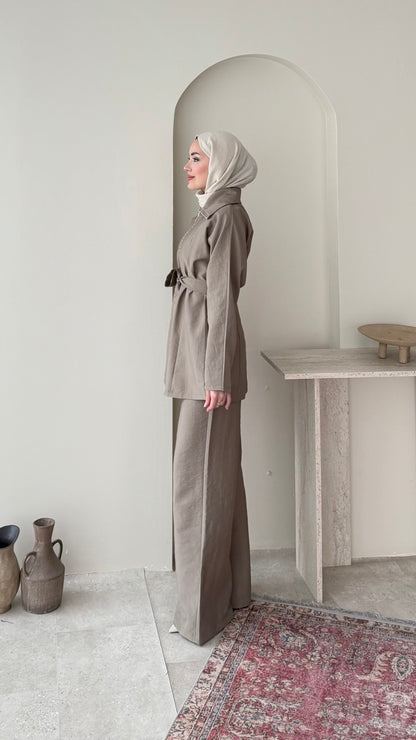 Mitra Taşlı Takım – Vizon