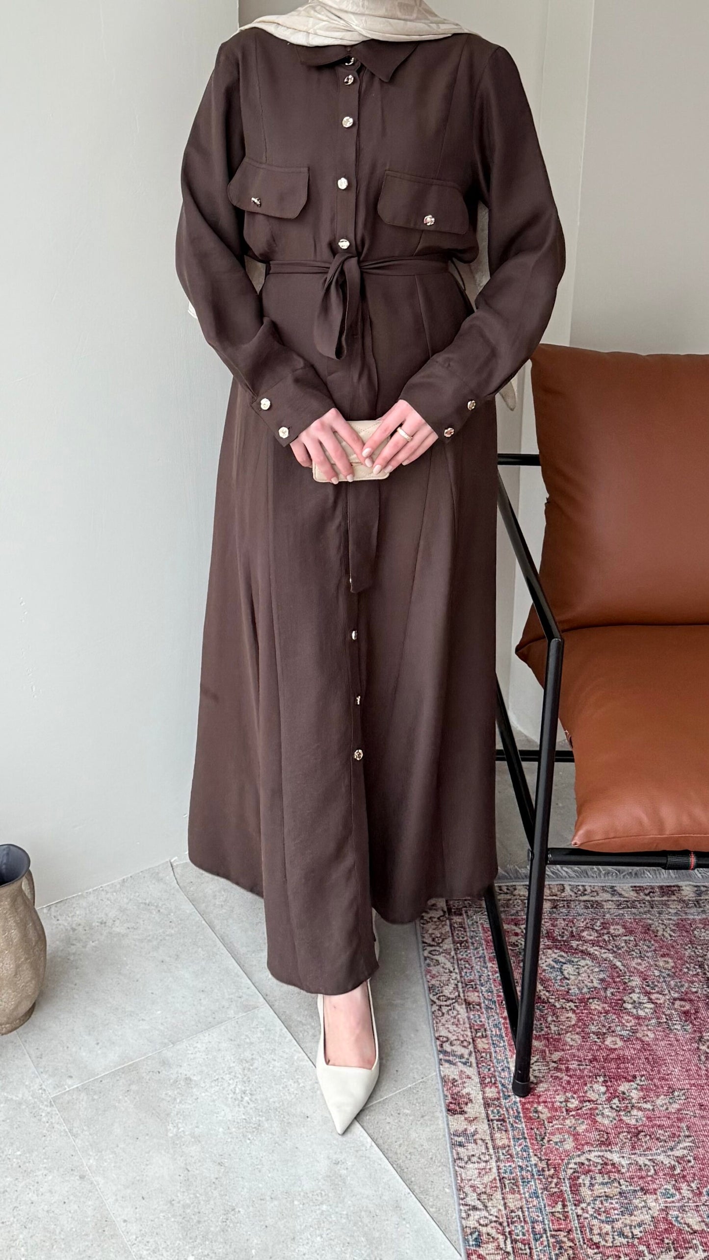 Serra Elbise – Kahve