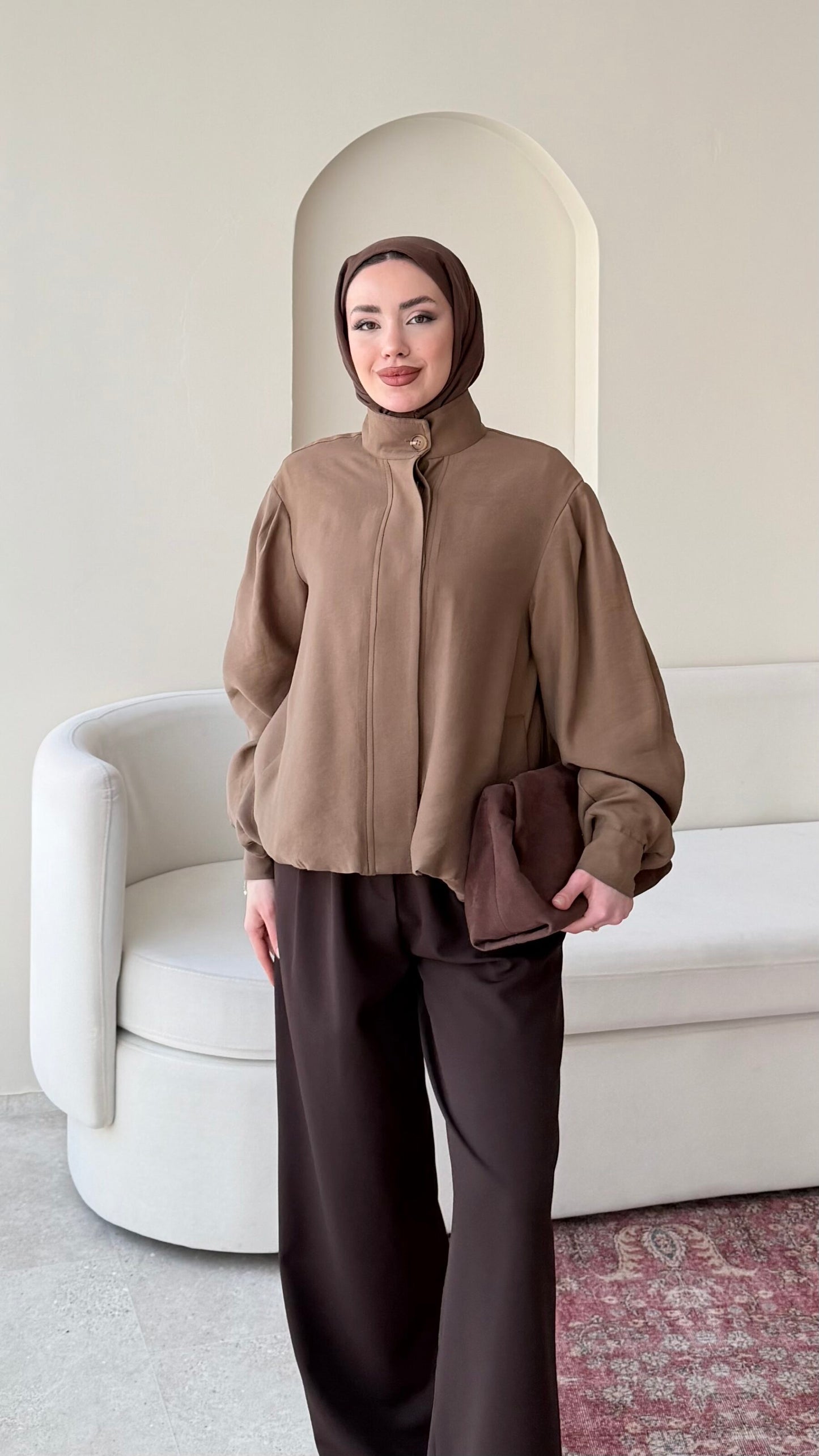 Zera Ceket – Camel