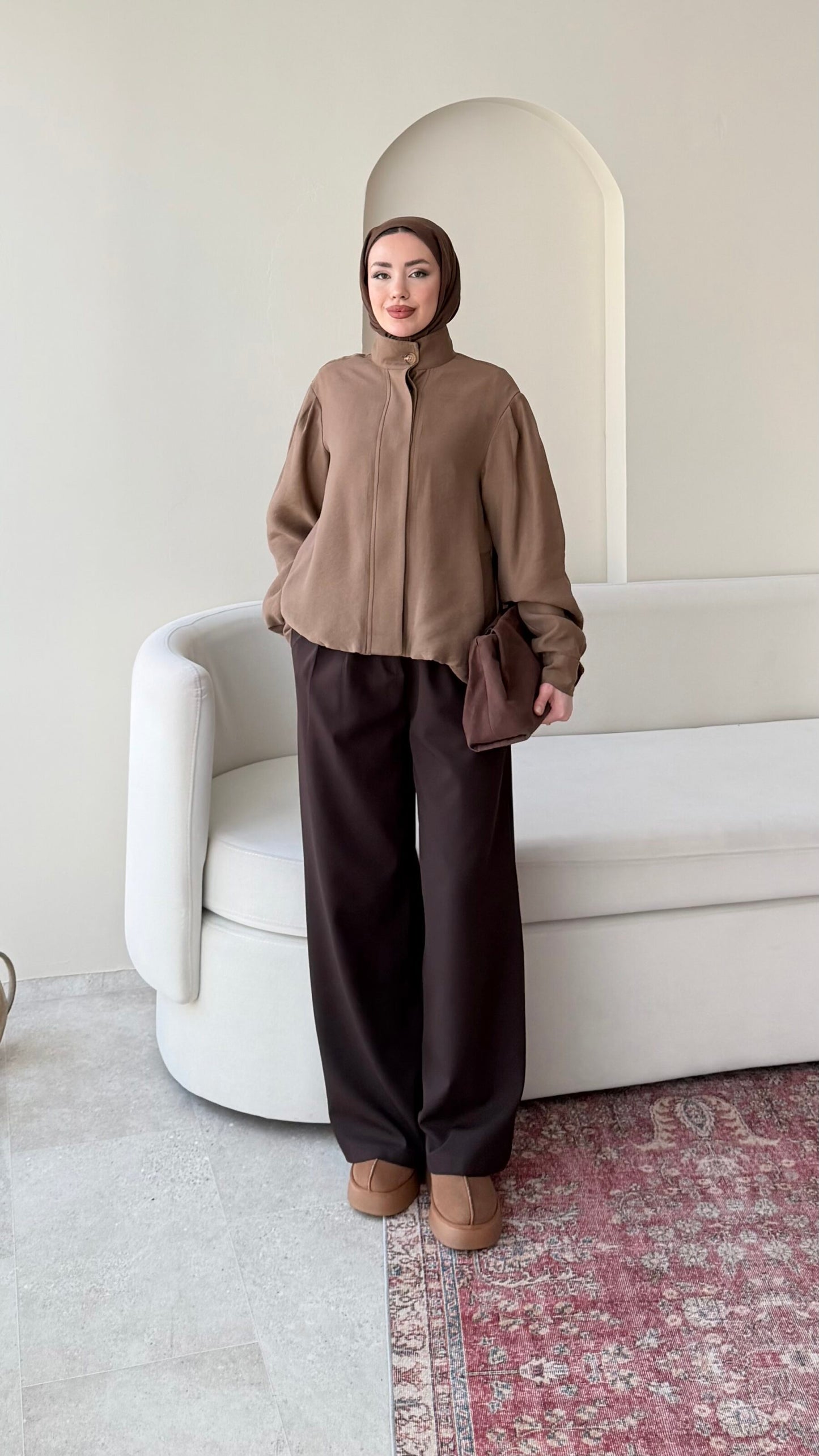 Zera Ceket – Camel