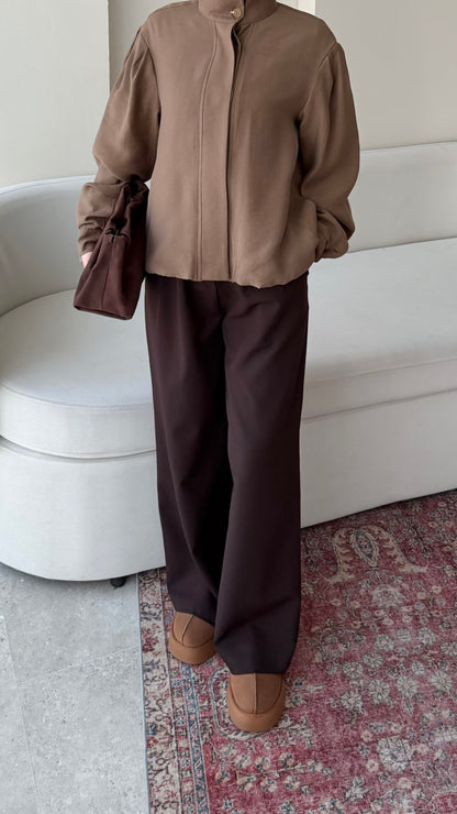 Zera Ceket – Camel