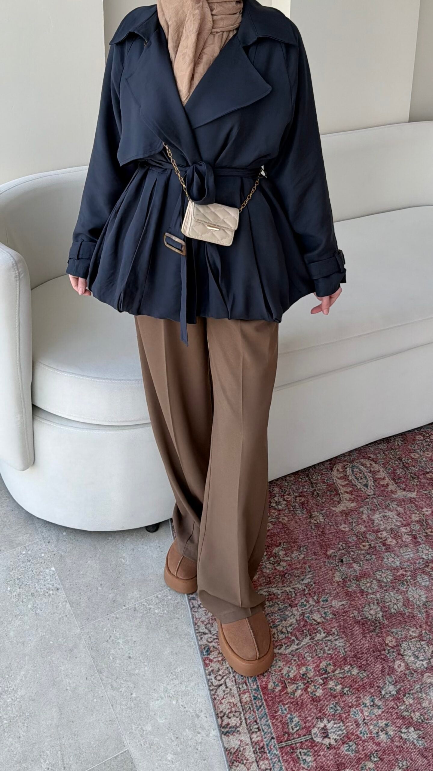 Sue Modal Trenç – Lacivert