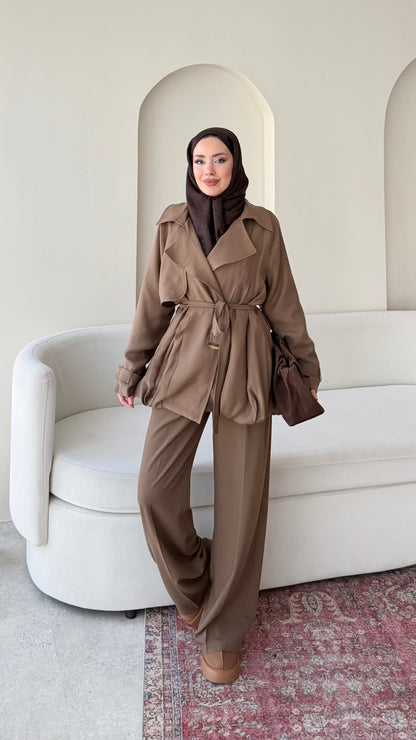 Sue Modal Trenç – Camel