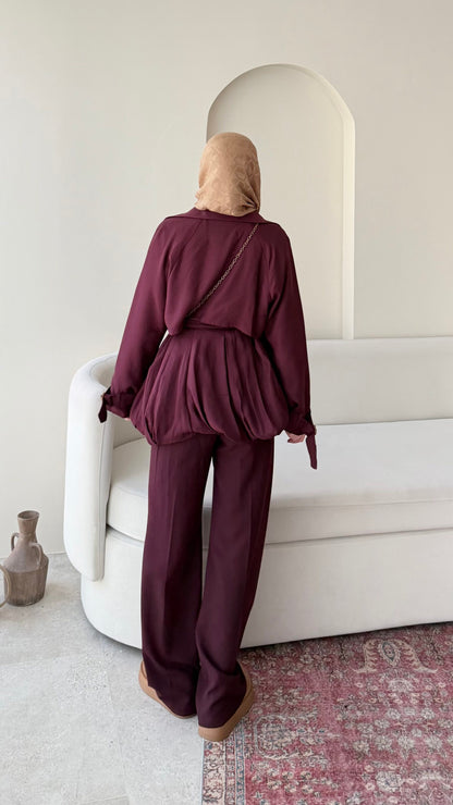 Sue Modal Trenç – Mürdüm