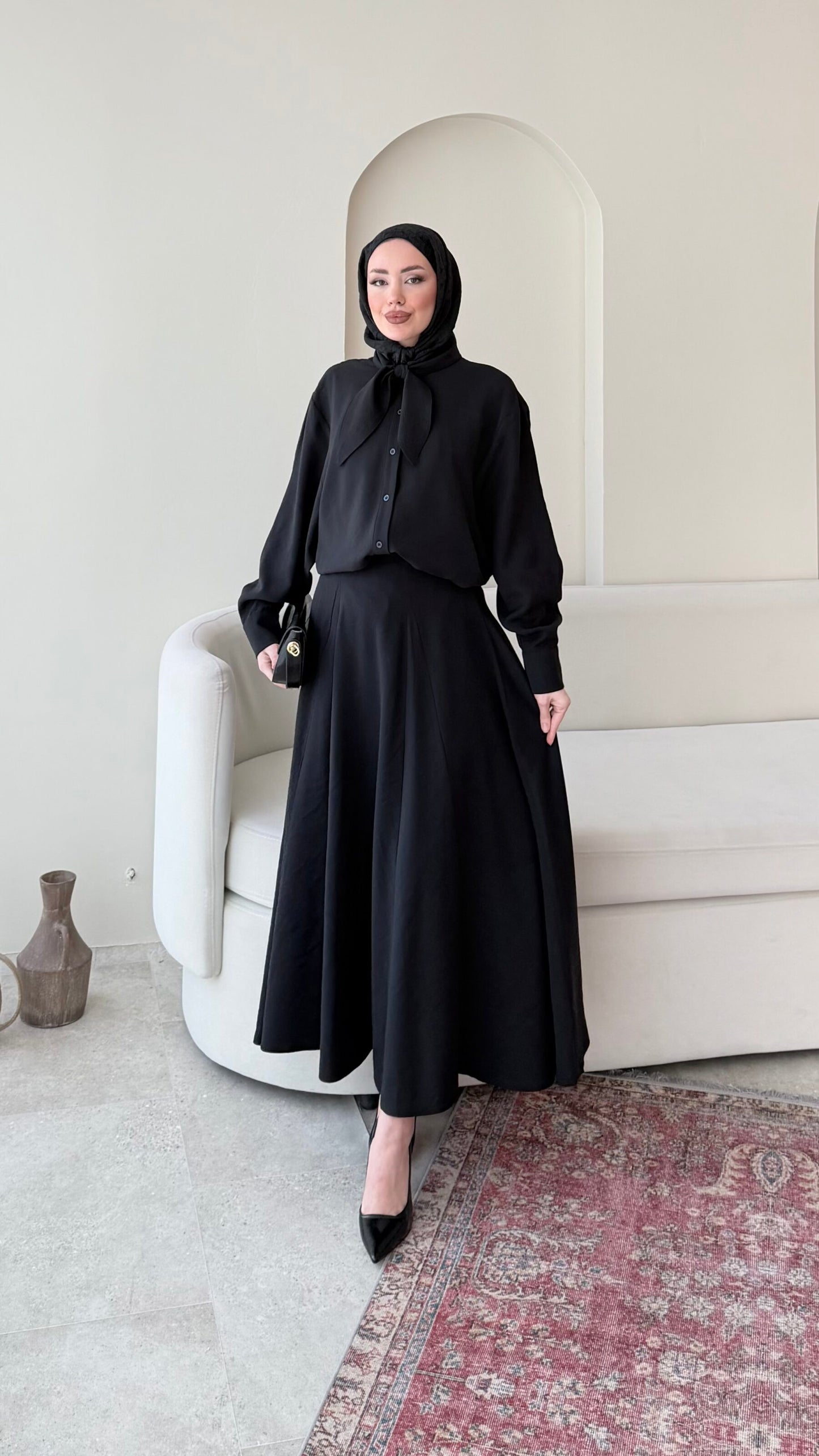 Vela Modal Takım – Siyah