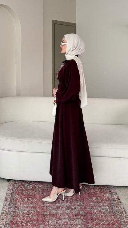 Sibil Fularlı Takım – Mürdüm