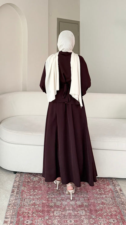 Sibil Fularlı Takım – Mürdüm