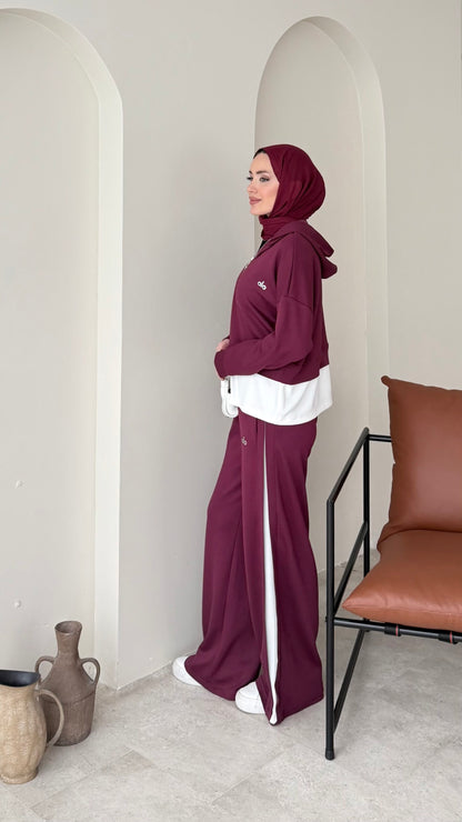Orj. Geçişli Oyşo Takım – Bordo