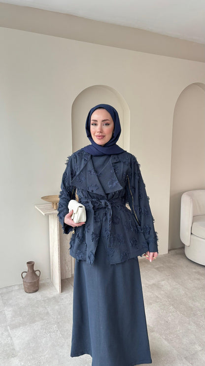 Urban Kuşaklı Jileli Takım – Lacivert