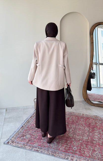 Lisa Blazer Ceket – Taş