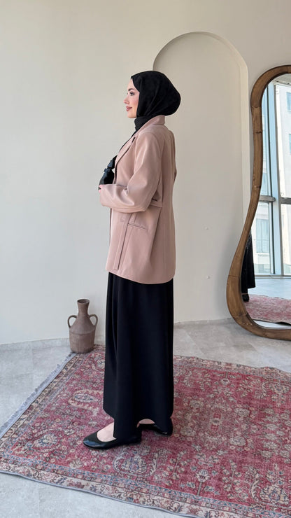 Lisa Blazer Ceket – Camel