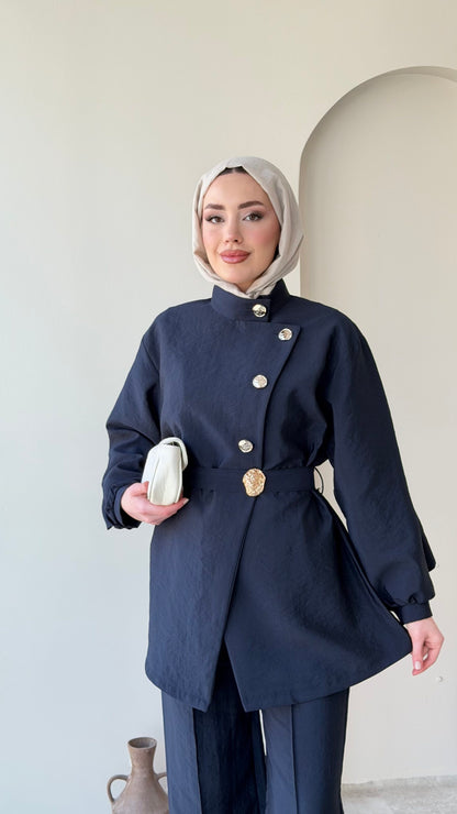 Hare Taşlı Takım – Lacivert