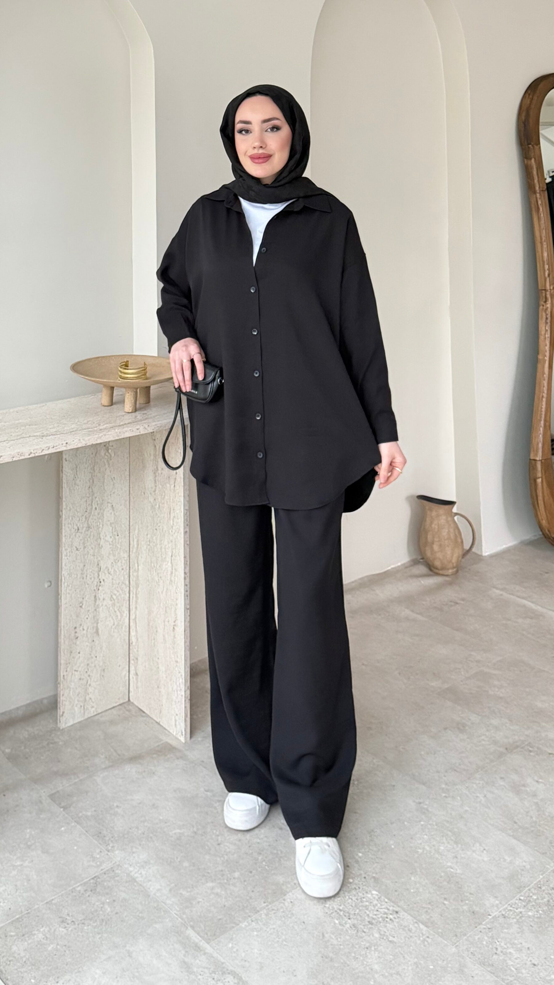 Cosy Tensel Takım – Siyah