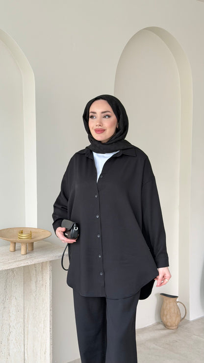 Cosy Tensel Takım – Siyah