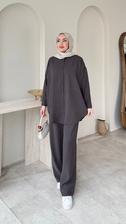 Cosy Tensel Takım – Kahverengi