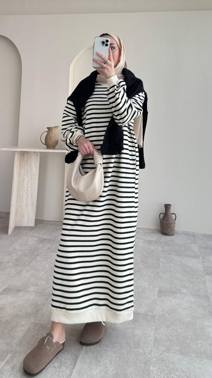Misra Basic Elbise – Siyah