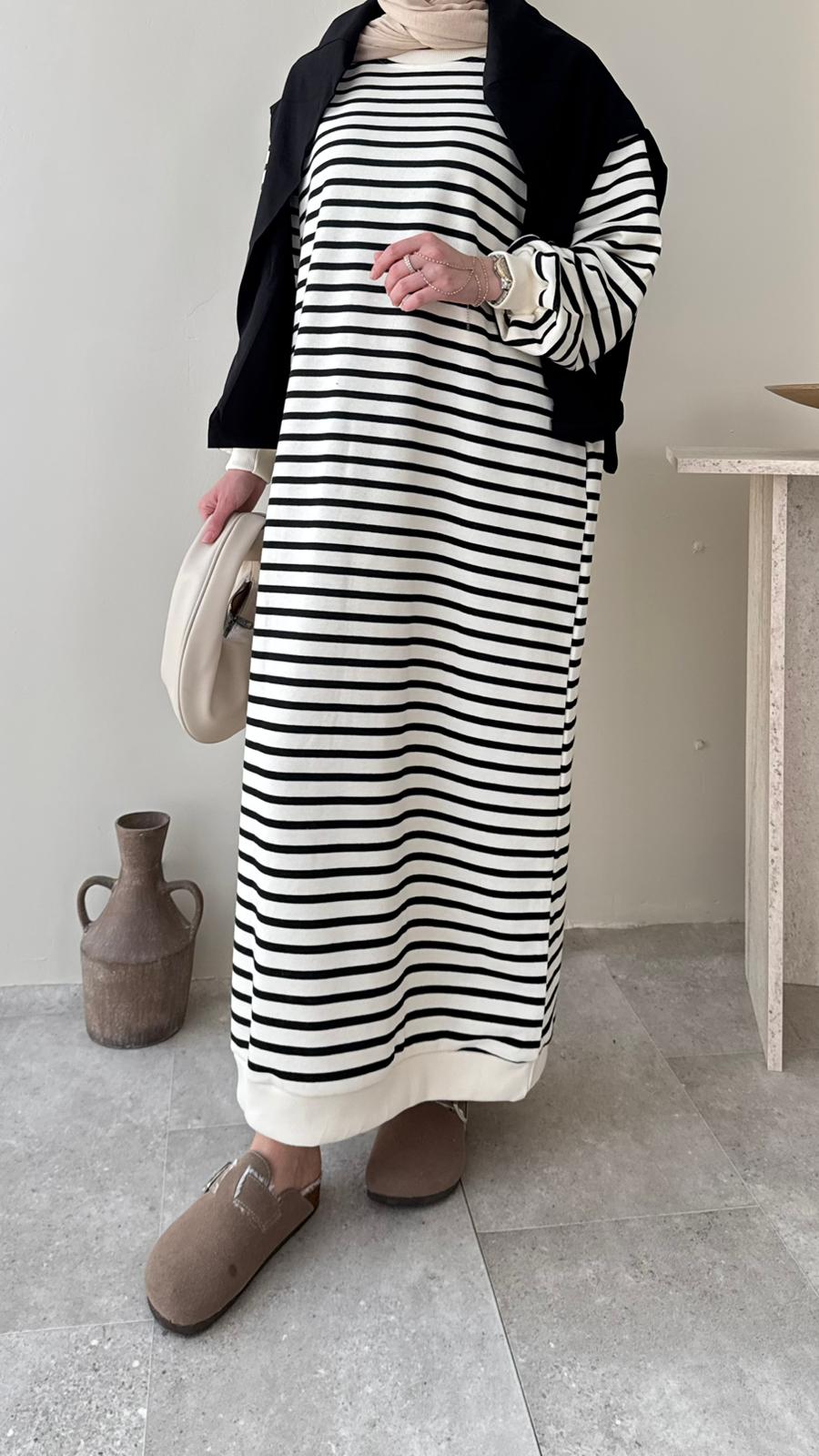 Misra Basic Elbise – Siyah