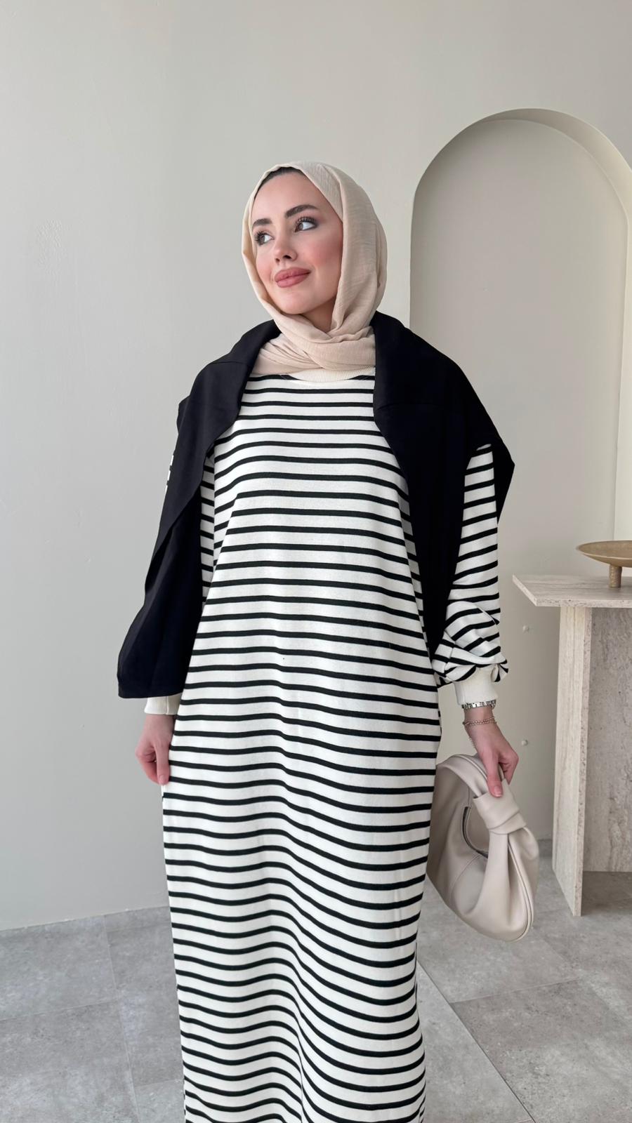 Misra Basic Elbise – Siyah