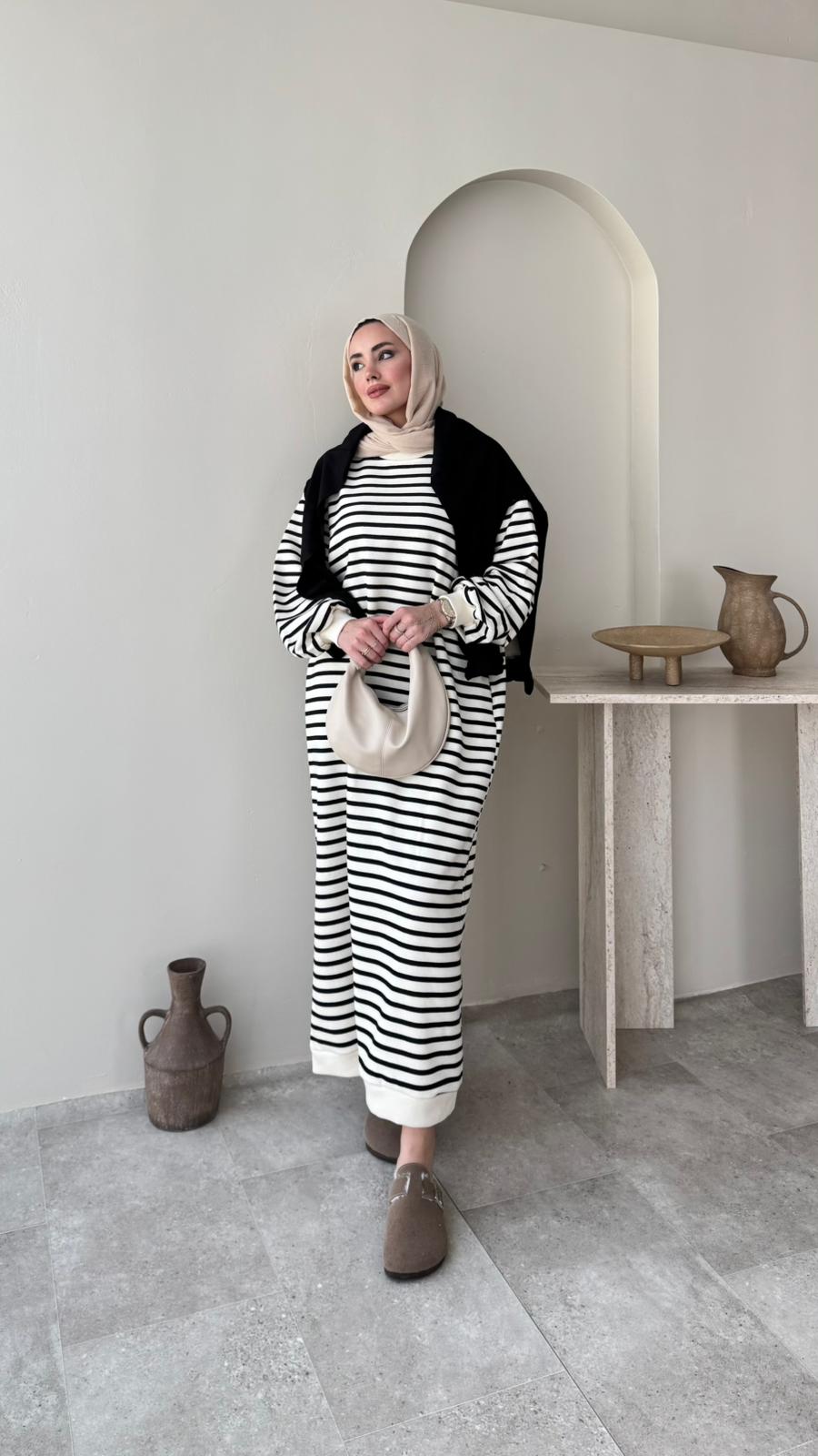 Misra Basic Elbise – Siyah
