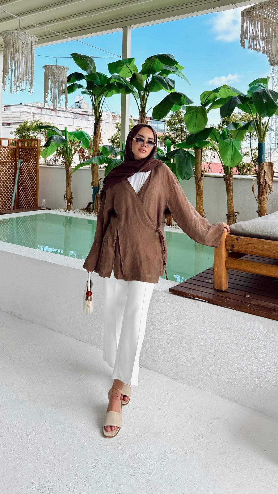 Luma Kimono – Kahverengi