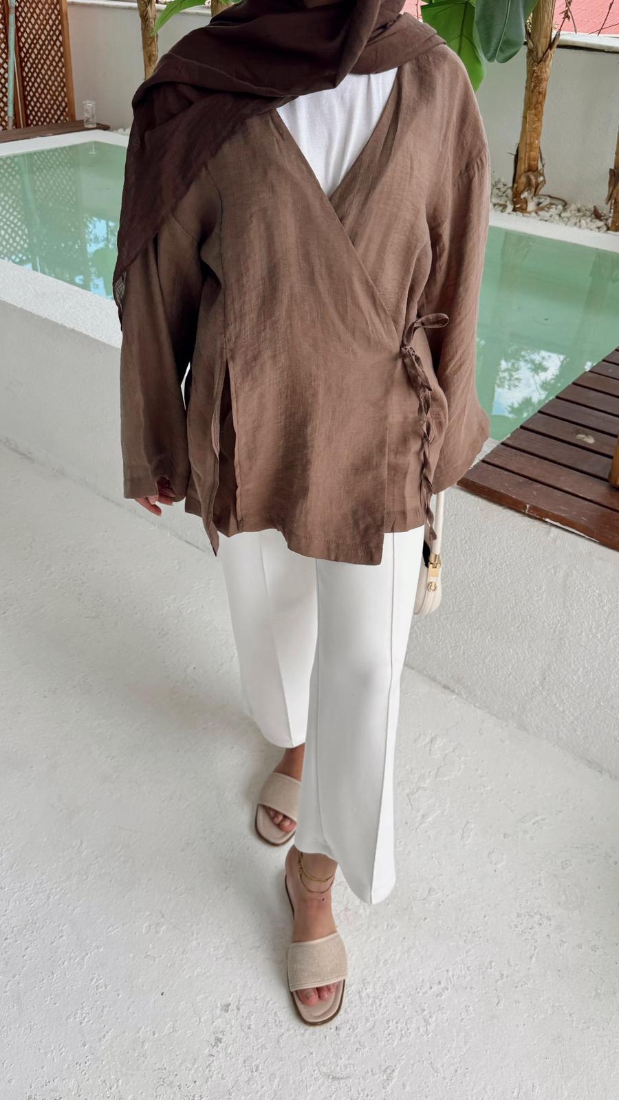 Luma Kimono – Kahverengi