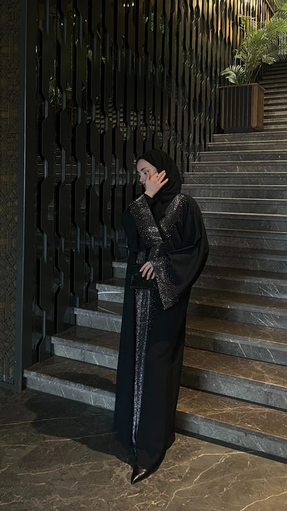 Sahra Işıltı ABAYA - SİYAH