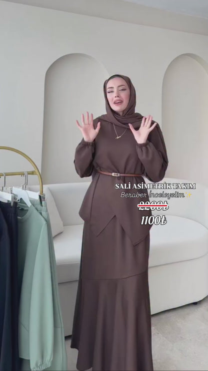 Sali Asimetrik Takım - SİYAH